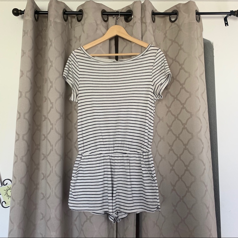 Striped BDG romper